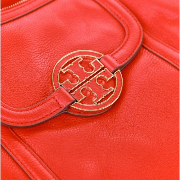 NWT Tory Burch Amanda Shoulder Hobo Bag Lobster - Picture 15 of 16